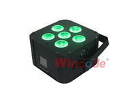 WiFREE Par 6 Battery Powered Stage Lights  6 × 18W RGBWA + UV With Colorful LCD Display