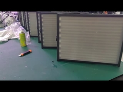 400W LED 고 CRI 95 스튜디오 패널 라이트 120° 각 조절 온도, DMX/RDM 제어