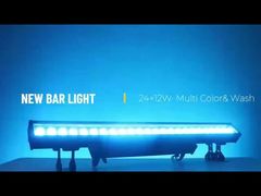 24*12 LED LED 벽 세척기 PFC 방수 옥외 외관 조명