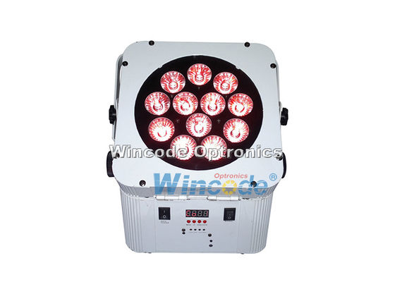 좋은 가격 배터리 전동 야외 조명 DMX512, 무선 배터리 결혼 LED 업라이트 온라인으로