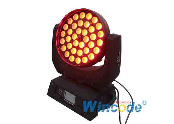 좋은 가격 강력한 모터 LED 이동 헤드 라이트 36pcs 18 와트 RGBW + UV + L 7 1 결혼식 온라인으로