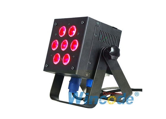좋은 가격 7 × 10W RGBW 4 in 1 LED 평면 패럴 라이트, LED 패럴 라이트, LED 트러스 업라이트 온라인으로