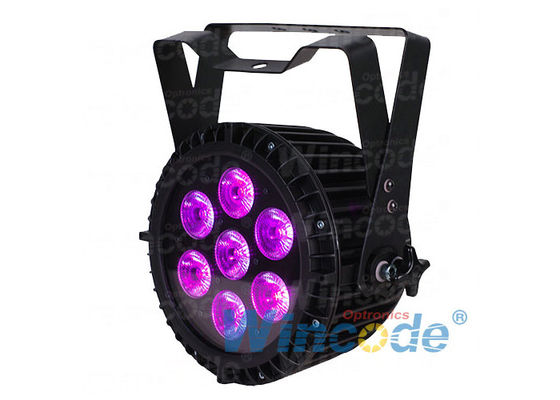 좋은 가격 블리자드 조명 LED PAR 라이트 튼튼한 스테이지 QUAD 7x18W 0 - 100% 전자 디밍 온라인으로