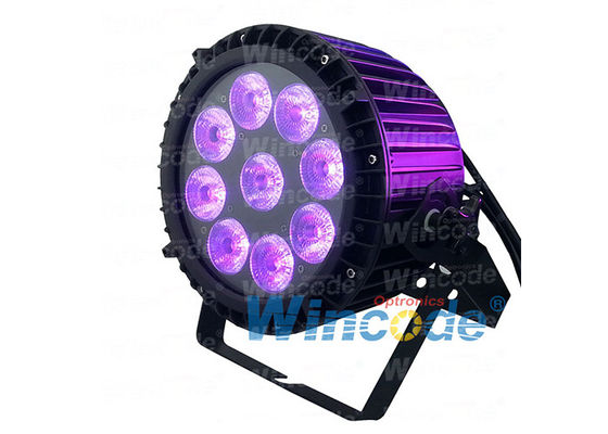좋은 가격 눈보라 조명 LED PAR 캔, Chauvet LED 스테이지 조명 18W RGBWAUV 6 IN1 온라인으로