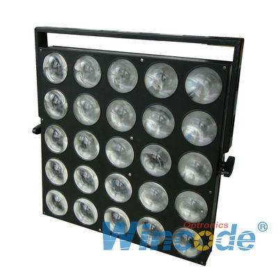 좋은 가격 25*10W 크리 LED 시청자 블라인드 따뜻한 매트릭스 빔 백색 방송 스튜디오 온라인으로