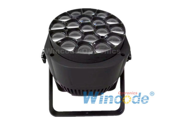 좋은 가격 이동 헤드 LED PAR 19 * 15W RGBW 4 in 1 Bee Eye Zoom Hoheycomb 렌즈와 회전 헤드 온라인으로