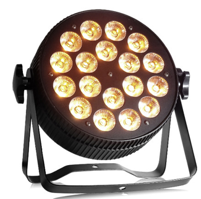 좋은 가격 18 LED 야외 IP65 LED 슬림 파, DMX 제어와 함께 LED 평면 파 라이트 온라인으로
