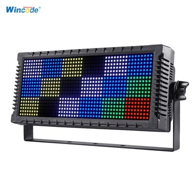 좋은 가격 18 세그먼트 LED 스트로브 스테이지 조명 자동 DMX512 픽셀 제어 조명 RDM RGB 3 in 1 컬러 플래시 라이트 쇼 스테이지용 온라인으로