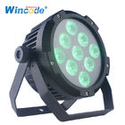9*18W 6 In 1 Color Battery Powered Stage Lights For Events / Wedding LED Uplighting