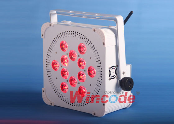좋은 가격 소형 배터리 전동 LED 조명 12×10W 4 In 1, LED 미니 파티 조명 AC110V - 250V 온라인으로