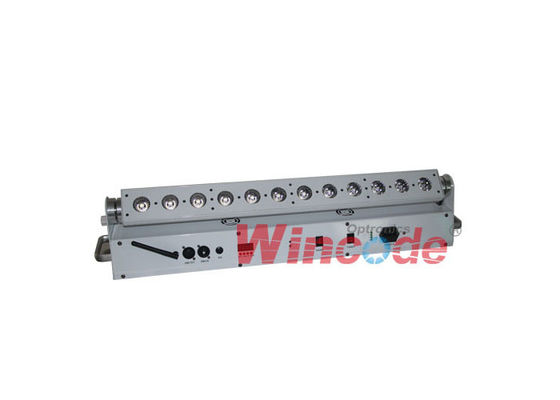 좋은 가격 무선 배터리 가동 LED 업라이트 12 × 18W, LED 벽 세척기 라이트 RGBWA + UV 6 In 1 온라인으로