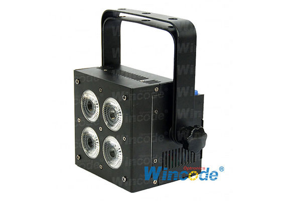 좋은 가격 4×18W RGBWA+UV 6 in 1 LED PAR 라이트, LED 평면 PAR 라이트, 웨딩 DJ 이벤트용 LED 업라이트 온라인으로