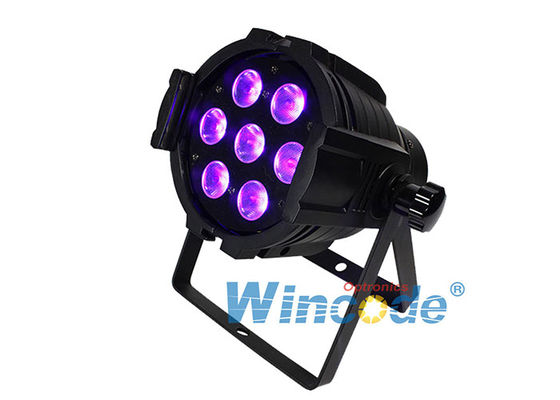 좋은 가격 DMX 프로 LED 스테이지 라이트 7 × 3W RGB 3 in 1 LED PAR 라이트 온라인으로