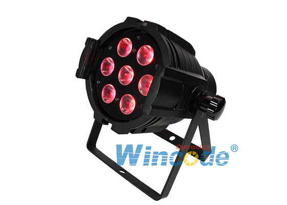 좋은 가격 DMX 프로 LED DJ 스테이지 라이트 7 × 8W RGBW 4 in 1 LED PAR 라이트 온라인으로