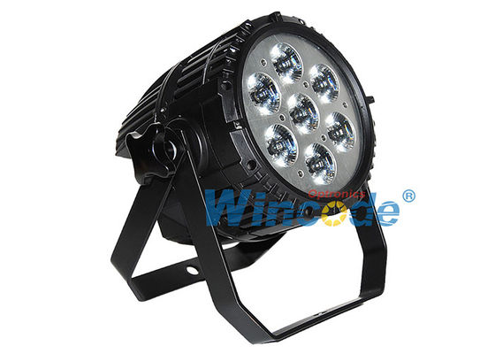 좋은 가격 야외 상업용 야외 조명 7 X 10w, LED 스테이지 세탁 조명 RGBW 4 In 1 온라인으로
