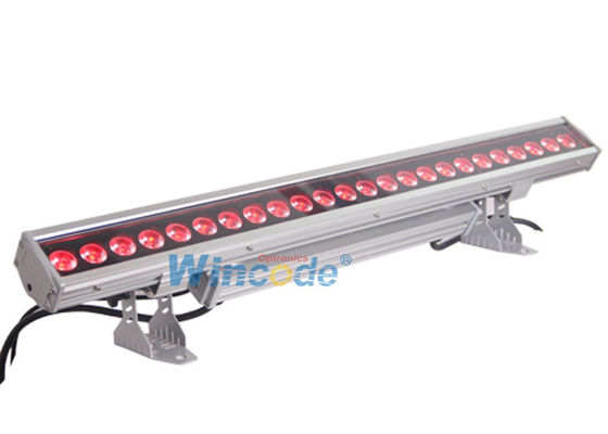 좋은 가격 광고 건물용 야외 풍경 조명, LED 벽 세척기 IP65 24 * 10w RGBW 온라인으로