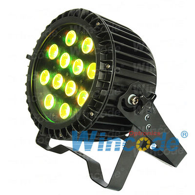 좋은 가격 12*15W RGBAW LED PAR 5 in 1, 프로 스테이지 라이트 다이 캐스팅 보디 온라인으로