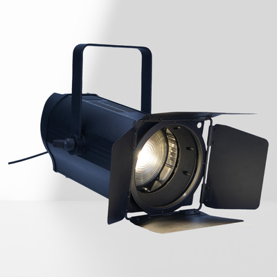 400W RGBALC LED 프레스넬 스테이지 라이트 CRI 95 RDM DMX 제어 자동 확대 프로 조명