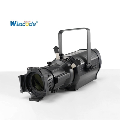 300W RGBAW LED 타원형 스포트라이트 DMX512/RDM 컨트롤 극장 및 스튜디오 조명