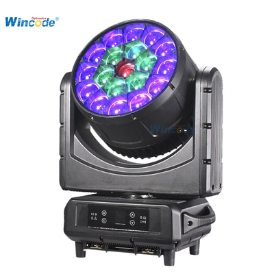 IP65 방수 RGBW LED 이동 헤드 라이트 RDM & DMX512 제어