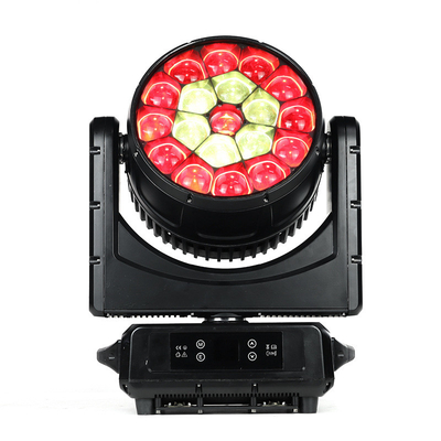 IP65 방수 RDM & DMX512 컨트롤과 함께 높은 밝기 19 * 40W LED 이동 헤드 라이트