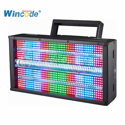 품질 1000W IP65 방수 LED 스트로브 라이트 냉정 하얀색 + RGB DMX512 공장