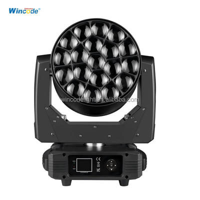 좋은 가격 19*15W LED RGBW 4 in 1 Beam Moving Head Light with 50000 Hours Lifespan for Night Club and Wedding 온라인으로