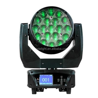 좋은 가격 19*12W RGBW DMX512 Control LED Moving Head Light with 540° Pan Movement for Stage and Events 온라인으로