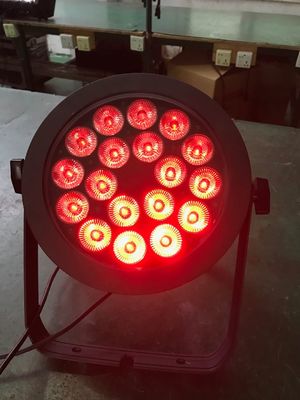좋은 가격 IP33 슬림 Rgbwa 18x18w LED PAR 스테이지 라이트 크리스마스 장식 온라인으로