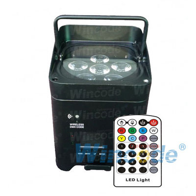 좋은 가격 18W RGBAW UV 6 In 1 무선 배터리 LED 업라이트 자유 온라인으로